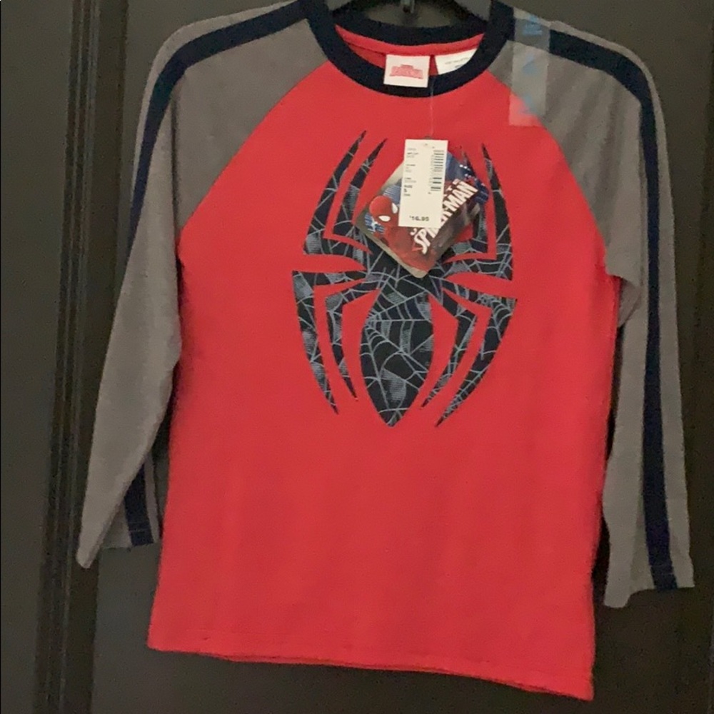 Brand new Spider-Man tshirt (size 6-8)